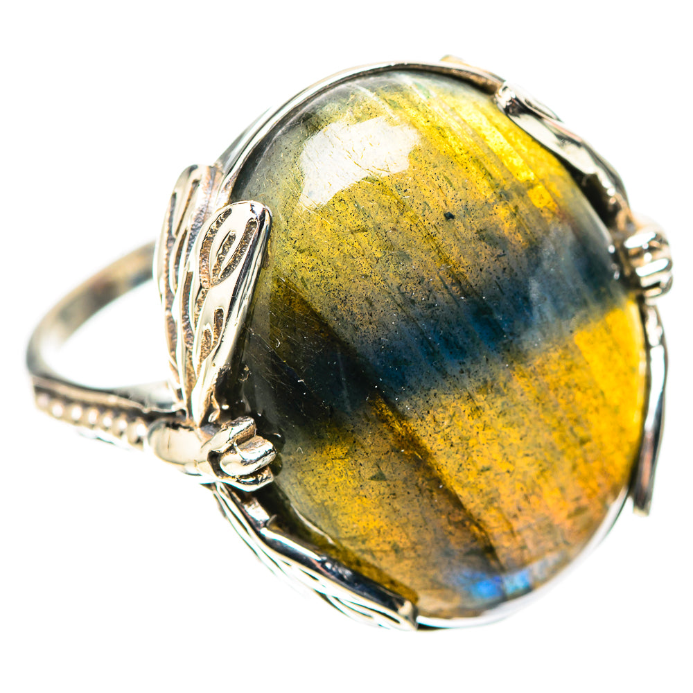 Labradorite Ring Size 9.5 (925 Sterling Silver) RING138349