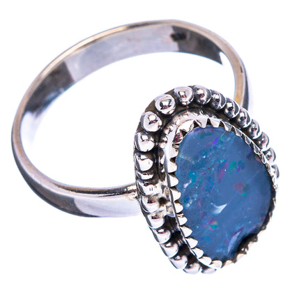 Rare Doublet Opal Ring Size 7 (.925 Sterling Silver)
