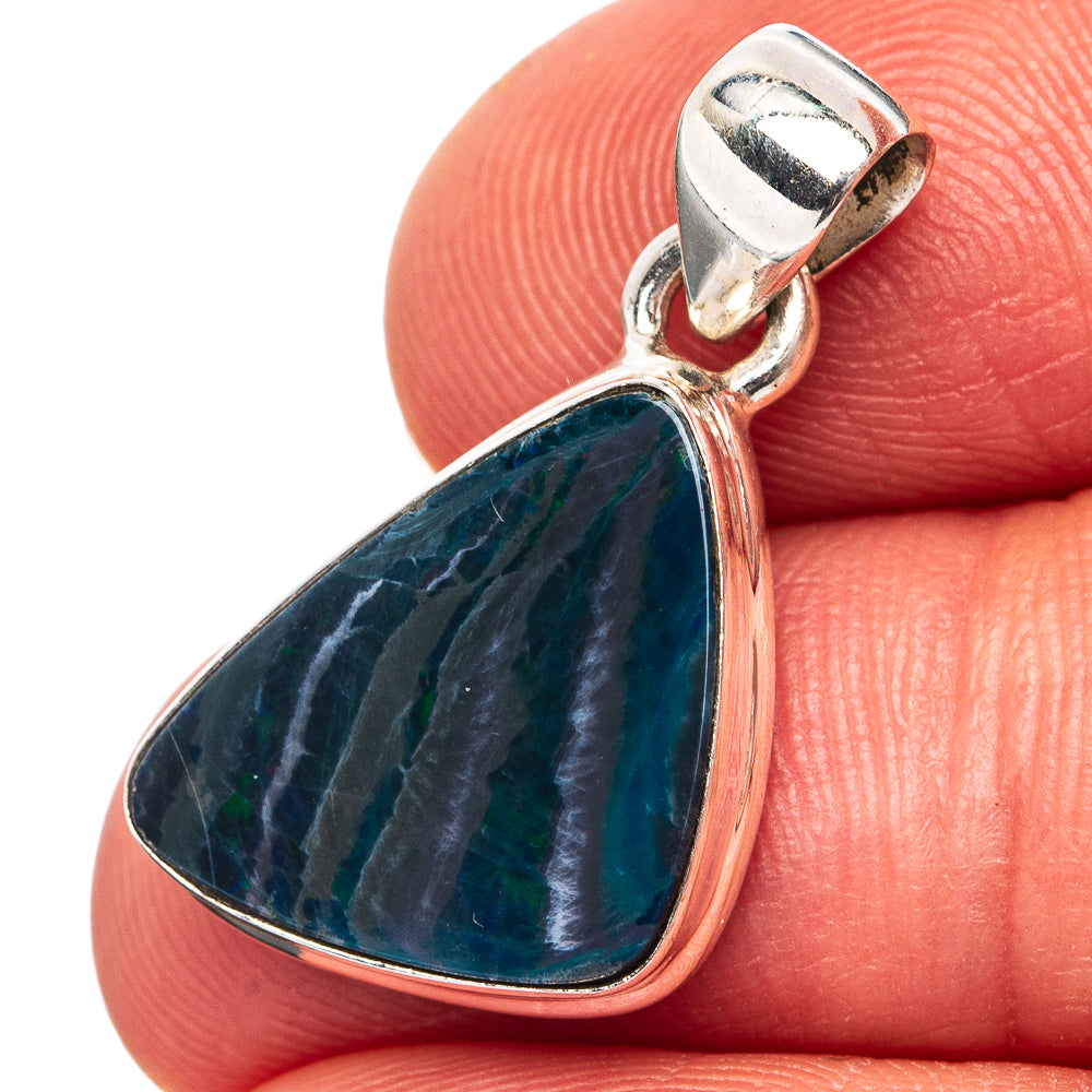 Doublet Opal Pendant 1 1/8" (.925 Sterling Silver)