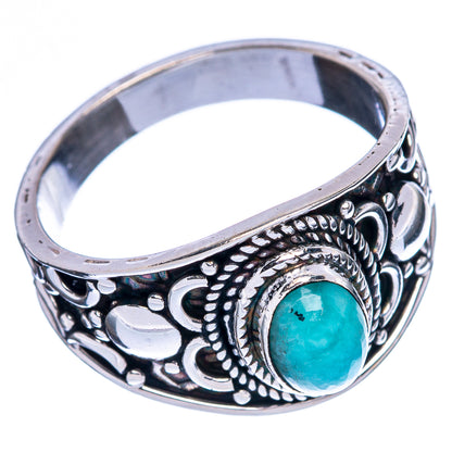 Rare Larimar Ring Size 7.75 (925 Sterling Silver) R146370