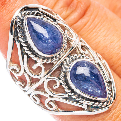 Signature Tanzanite Ring Size 7.75 (925 Sterling Silver) R7589