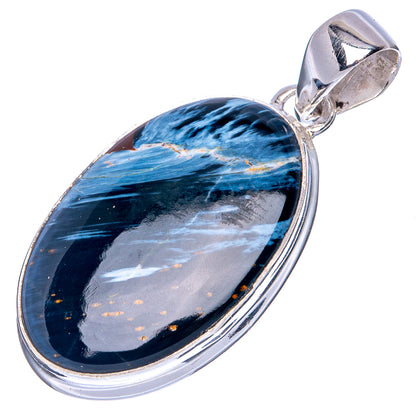 Pietersite Pendant 1 5/8" (925 Sterling Silver) P41317