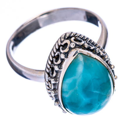 Larimar Ring Size 7.25 (925 Sterling Silver) R146211
