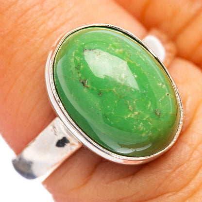 Variscite Ring Size 6.75 (.925 Sterling Silver)