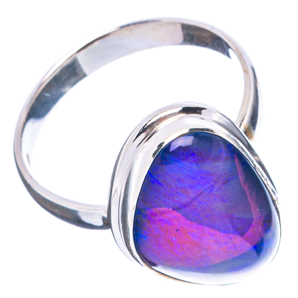 Rare Triplet Opal Ring Size 9.75 (.925 Sterling Silver)