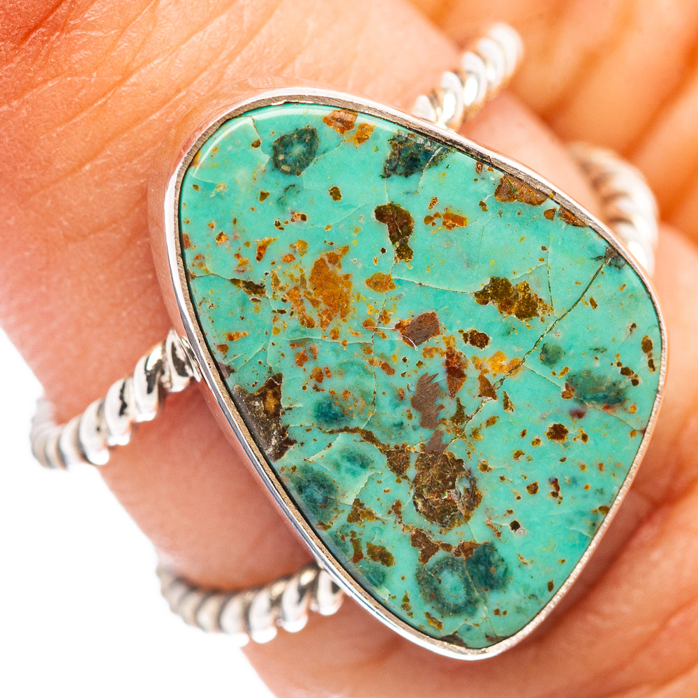 Royston Turquoise Ring Size 6 (.925 Sterling Silver)