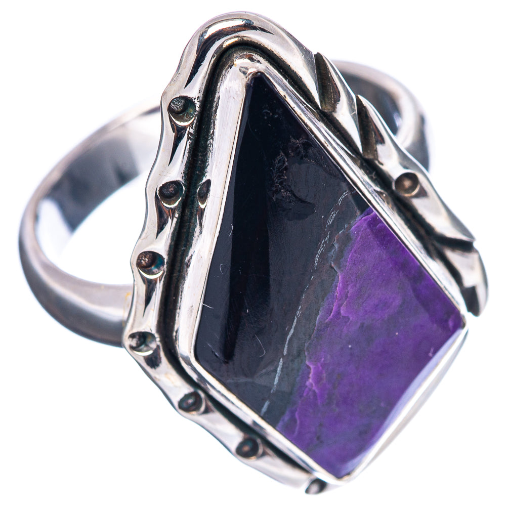 Premium Sugilite Ring Size 8 (.925 Sterling Silver)