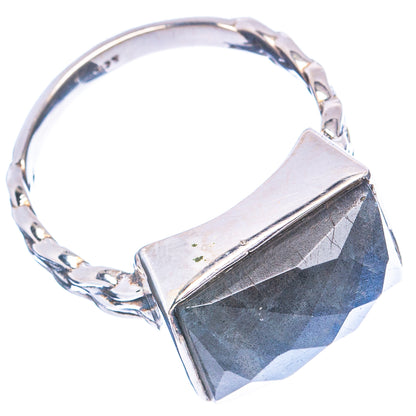 Labradorite Ring Size 8 (.925 Sterling Silver)