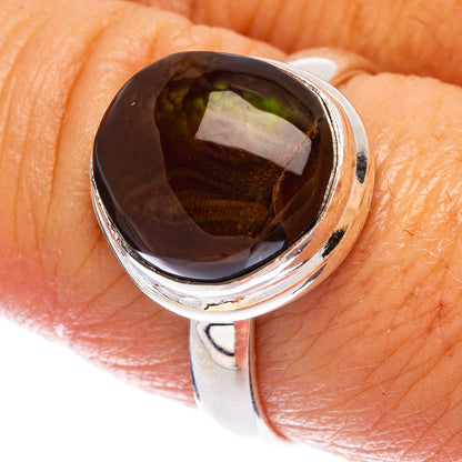 Mexican Fire Agate 925 Sterling Silver Ring Size 8.25 Ana Co R146557