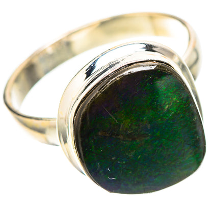 Canadian Ammolite Ring Size 10 (925 Sterling Silver) RING139013