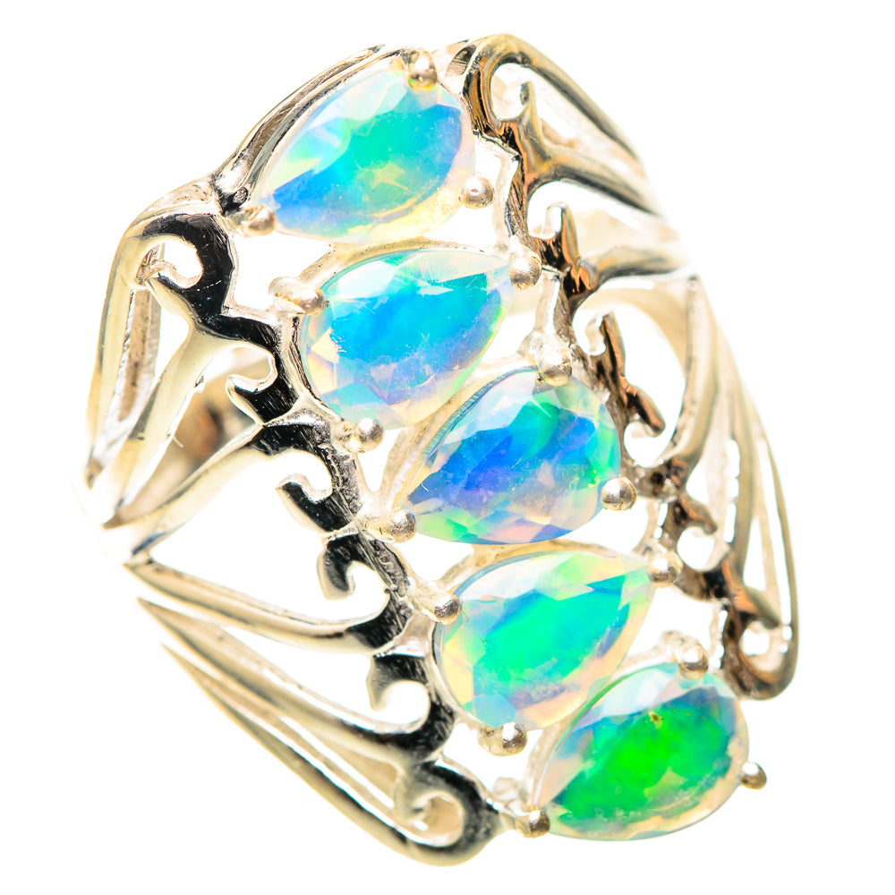 Ethiopian Opal Ring Size 6.5 (925 Sterling Silver) RING139866