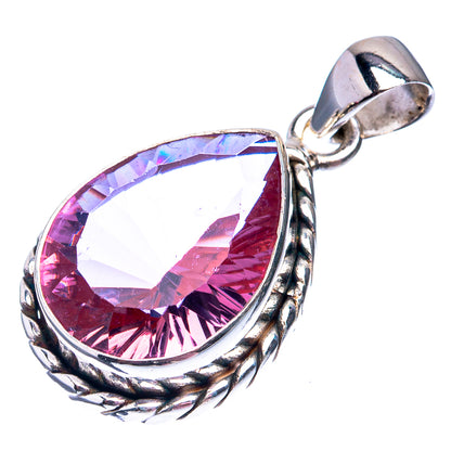 Alexandrite (Lab.) Pendant 1 1/4" (925 Sterling Silver) P38875
