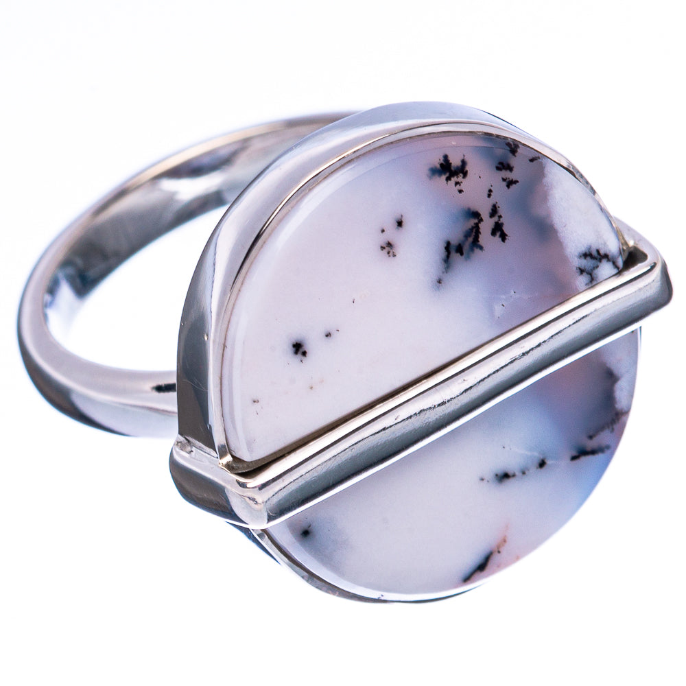 Asc Premium Dendritic Opal Ring Size 5.75 (925 Sterling Silver) R3484