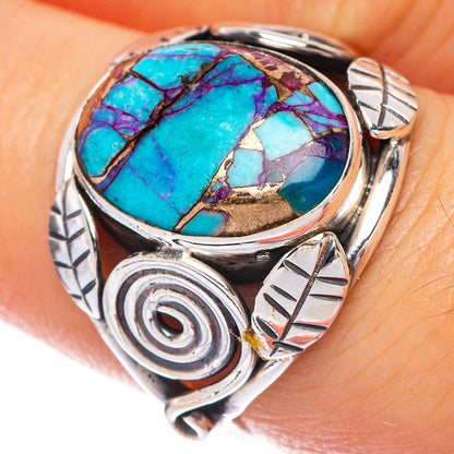 Spiny Oyster Turquoise Ring Size 6.75 (925 Sterling Silver) R144905