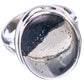 Magnetite Pyrite Ring Size 8.75 (925 Sterling Silver) R1735