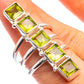 Large Peridot Ring Size 7.75 (925 Sterling Silver) RING143369