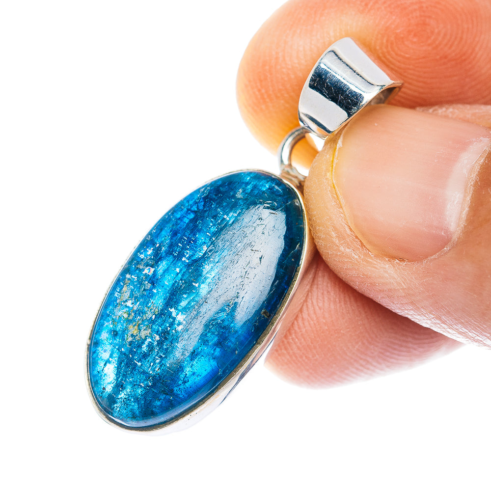 Kyanite Pendant 1 3/8" (.925 Sterling Silver)