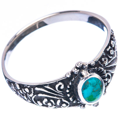 Rare Arizona Turquoise Ring Size 9.75 (925 Sterling Silver) R3392