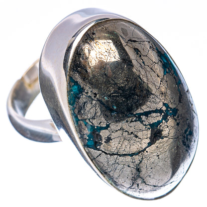 Premium Persian Turquoise Ring Size 6 Adjustable (.925 Sterling Silver)
