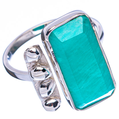 Asc Premium Amazonite Ring Size 9 (925 Sterling Silver) R3450