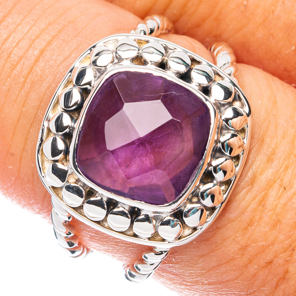 Premium Amethyst Ring Size 7.75 (925 Sterling Silver) RING7719
