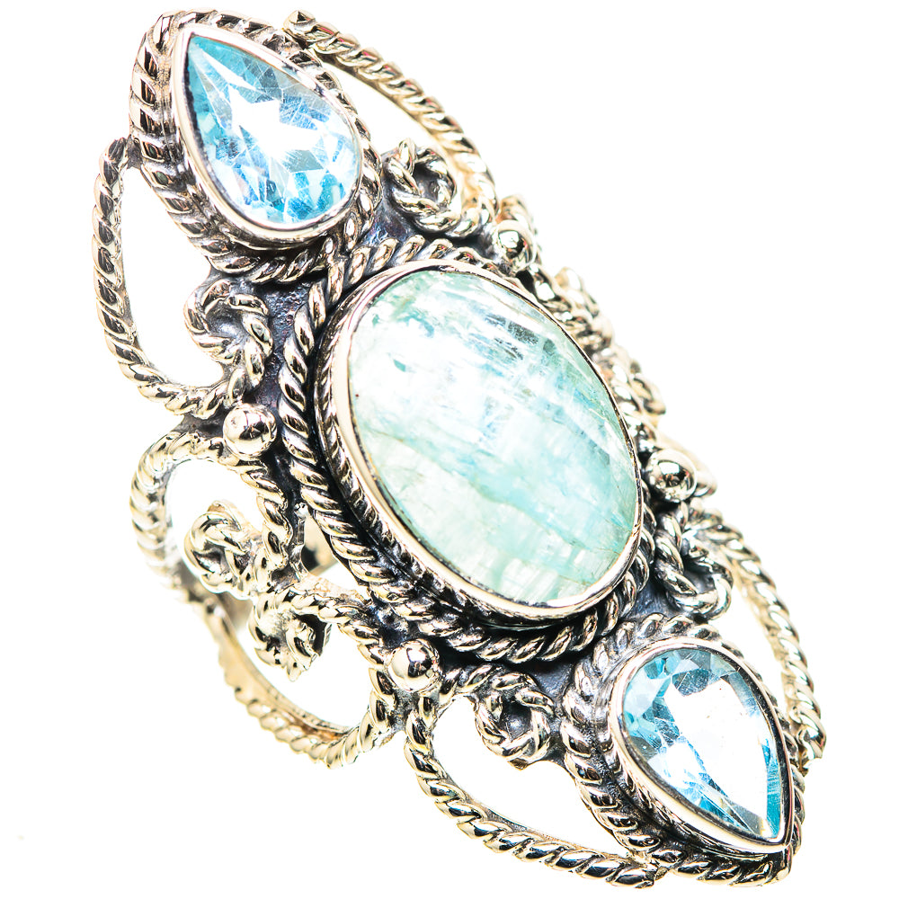 Signature Aquamarine, Blue Topaz Ring Size 6 (925 Sterling Silver) RING138300