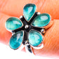 Large Blue Fluorite Ring Size 7.5 (925 Sterling Silver) RING140267
