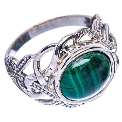 Malachite Ring Size 8.75 (925 Sterling Silver) R146320