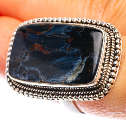Large Pietersite Ring Size 6.75 (925 Sterling Silver) R142753