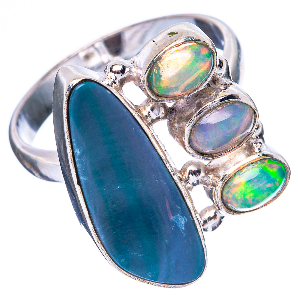 Rare Doublet Opal, Ethiopian Opal Ring Size 8.75 (925 Sterling Silver) R4381
