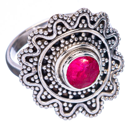Red Sillimanite Ring Size 6.75 (925 Sterling Silver) R146264