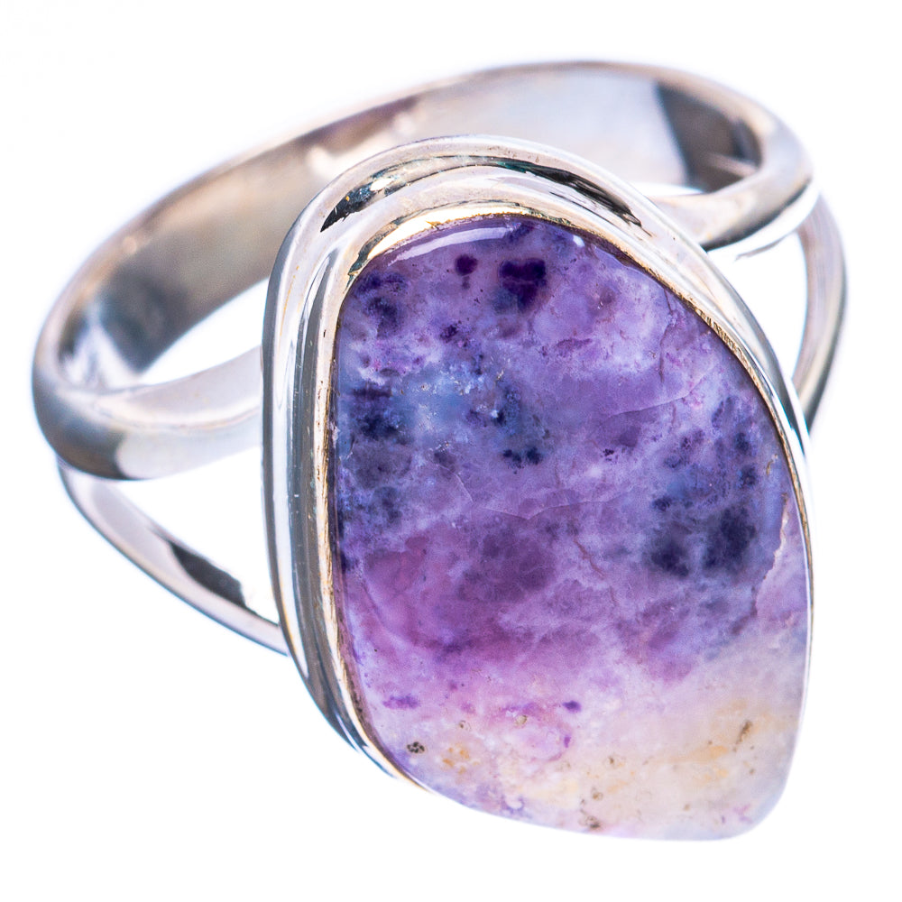 Rare Mexican Purple Opal Ring Size 7 (925 Sterling Silver) R4095