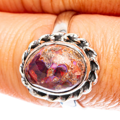 Rare Mexican Fire Opal Ring Size 8 (925 Sterling Silver) R5058