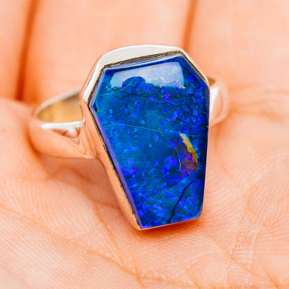 Sterling Opal Ring Size 7.75 (.925 Sterling Silver)
