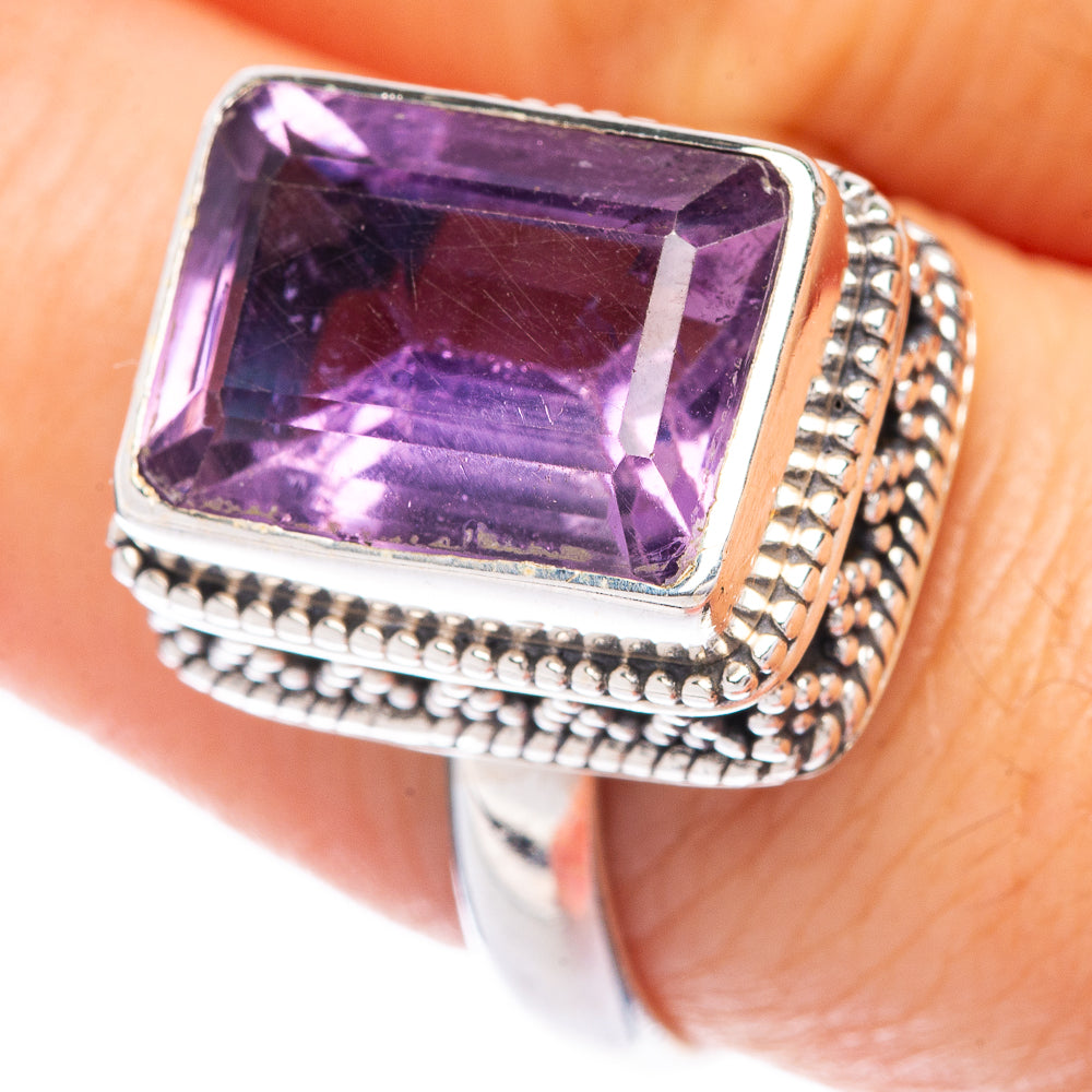 Amethyst Ring Size 9 (925 Sterling Silver) R144915