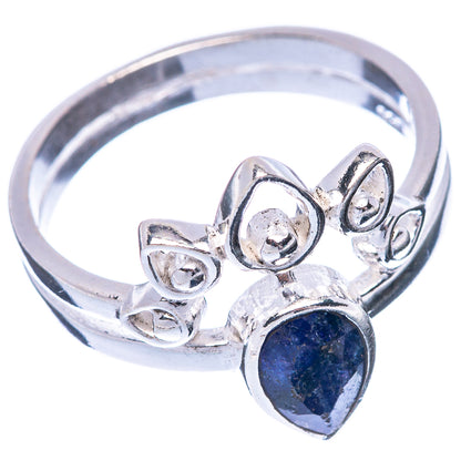 Blue Sillimnate Ring Size 8 (925 Sterling Silver) R5501