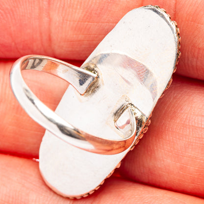 Mohave Turquoise Ring Size 6.75 (.925 Sterling Silver)