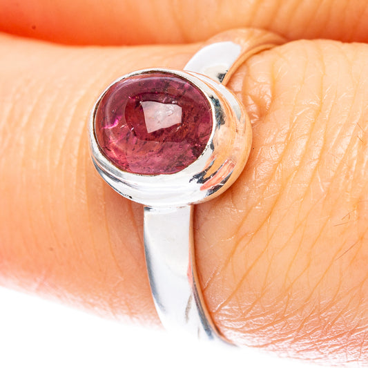 Value Pink Tourmaline Ring Size 7.25 (925 Sterling Silver) R3069