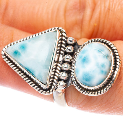Larimar Ring Size 6 (925 Sterling Silver) R1702