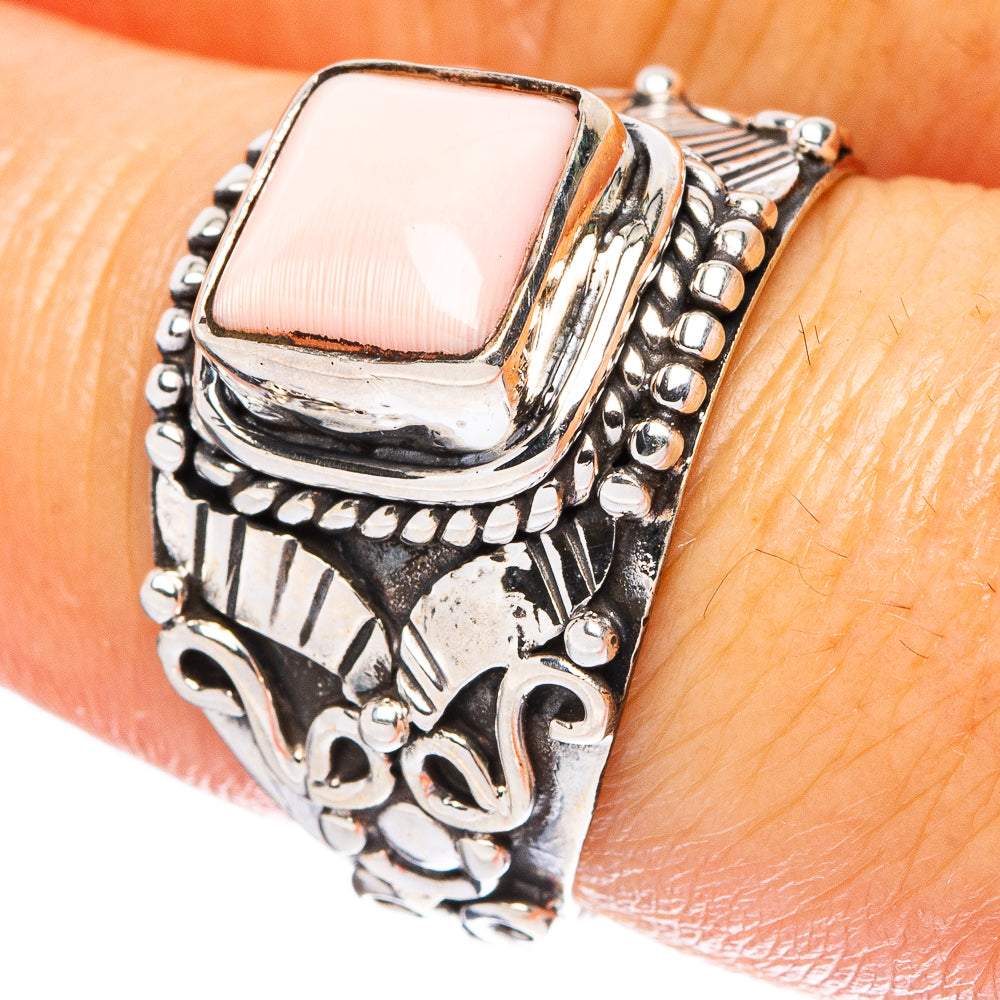 Rare Queen Conch ShellRing Size 7.75 (925 Sterling Silver) R4615 – Ana ...