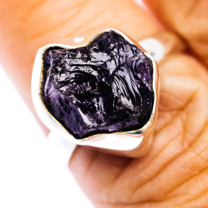 Amethyst Ring Size 7.5 (.925 Sterling Silver)