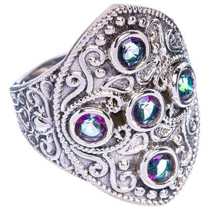 Mystic Topaz Ring Size 8.75 (925 Sterling Silver) R147117