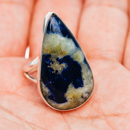 Premium Afghanite Ring Size 8.75 (.925 Sterling Silver)