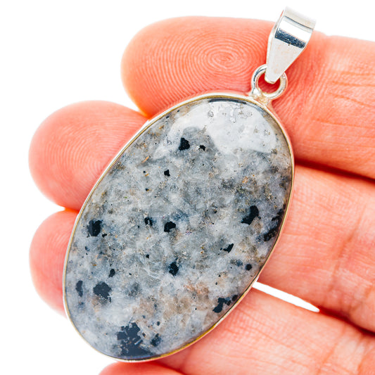 Premium Yooperlite Pendant 1 7/8" (.925 Sterling Silver)