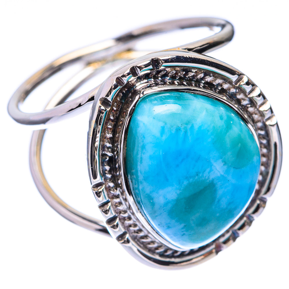 Premium Larimar Ring Size 8.75 (925 Sterling Silver) R141838