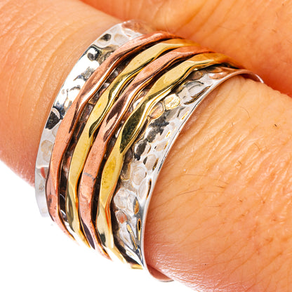Spinner Ring Ring Size 7.75 (925 Sterling Silver) R1258