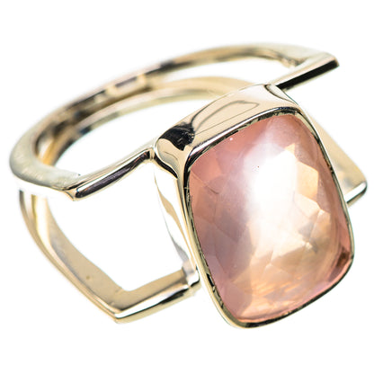 Premium Rose Quartz Ring Size 7.25 (925 Sterling Silver) RING138055