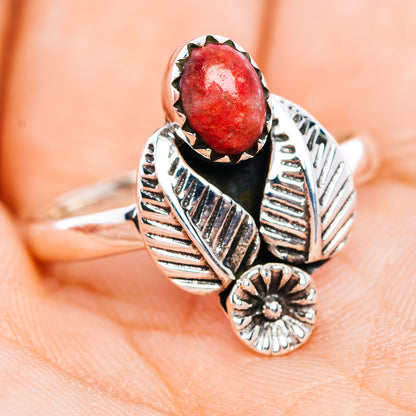 Rhodonite Ring Size 9.75 (.925 Sterling Silver)