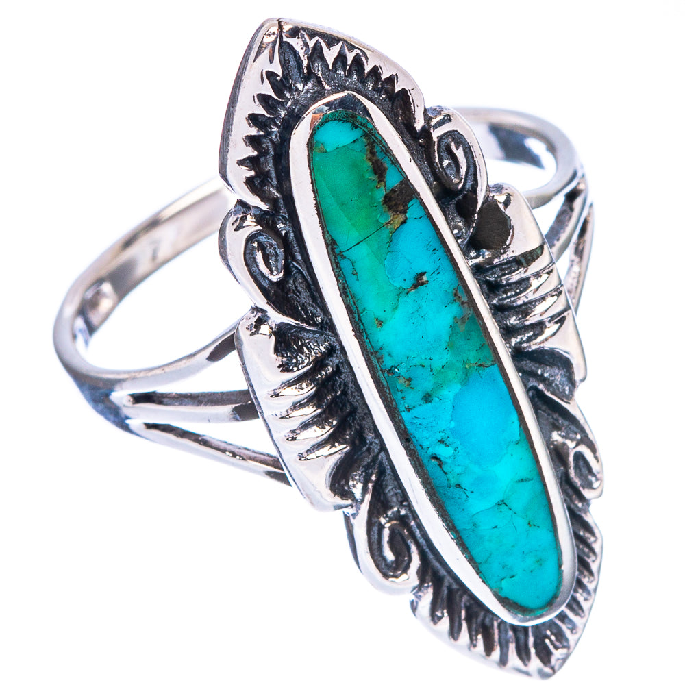 Arizona Turquoise Ring Size 8.5 (925 Sterling Silver) R146900