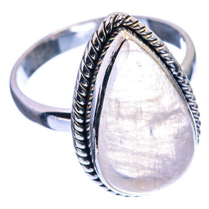 Rainbow Moonstone Ring Size 10.75 (925 Sterling Silver) R142389